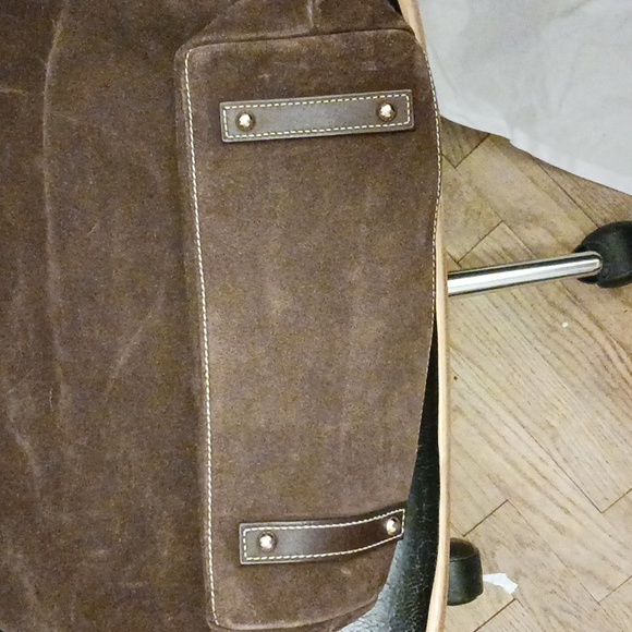 Dooney and Bourke suede Dillen hobo - Picture 3 of 8